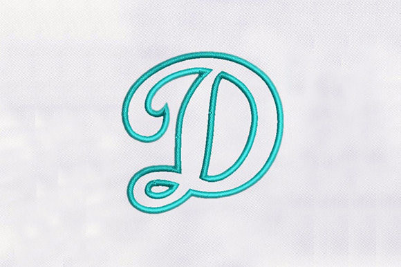 Alphabet Font Puff D