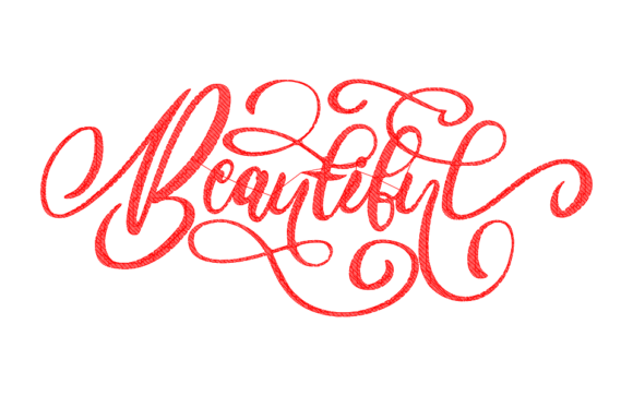 Beautiful Letter Embroidery Review